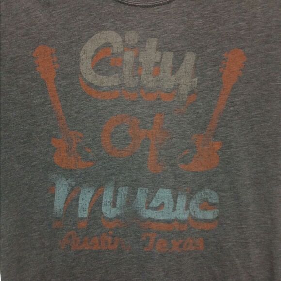 Austin TX city of music soft tee - Picture 2 of 4